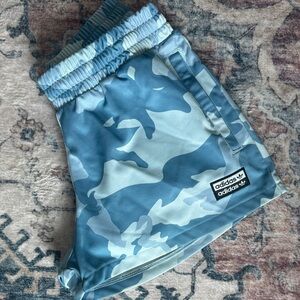 Adidas Light Blue Camo Shorts